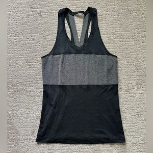 Lululemon tank gray and black 4